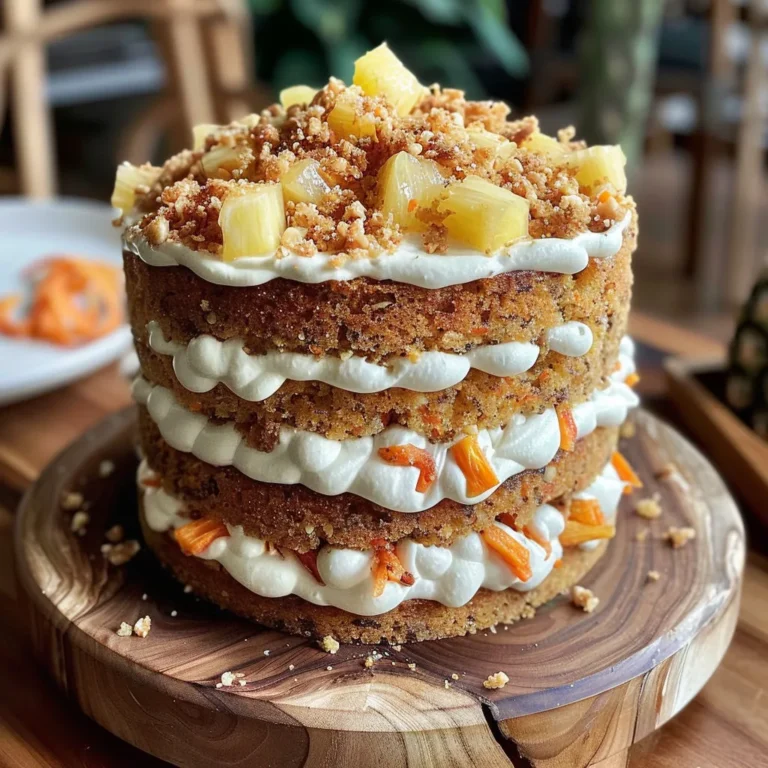 Delicious Hawaiian Carrot Pineapple Cake Recipe