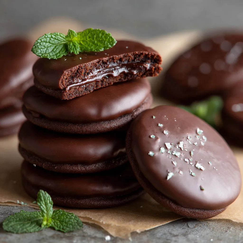 Delicious Homemade Thin Mint Cookies Recipe