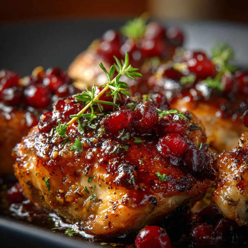 Delicious Honey Cranberry Chicken Bake with a Twist