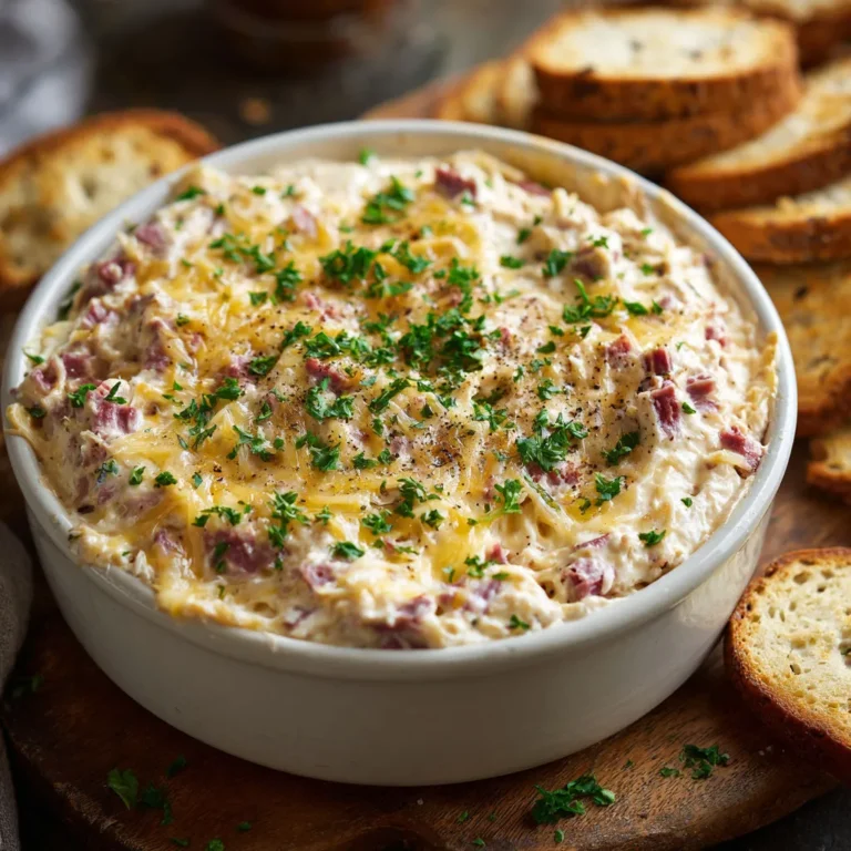 Delicious Hot Reuben Cheese Dip Recipe