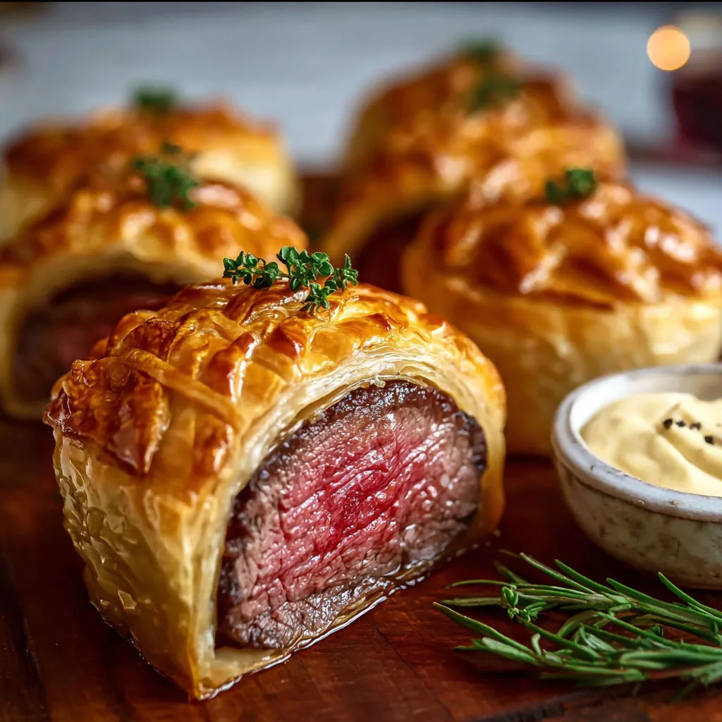 Delicious Mini Beef Wellingtons - Perfect Party Appetizer