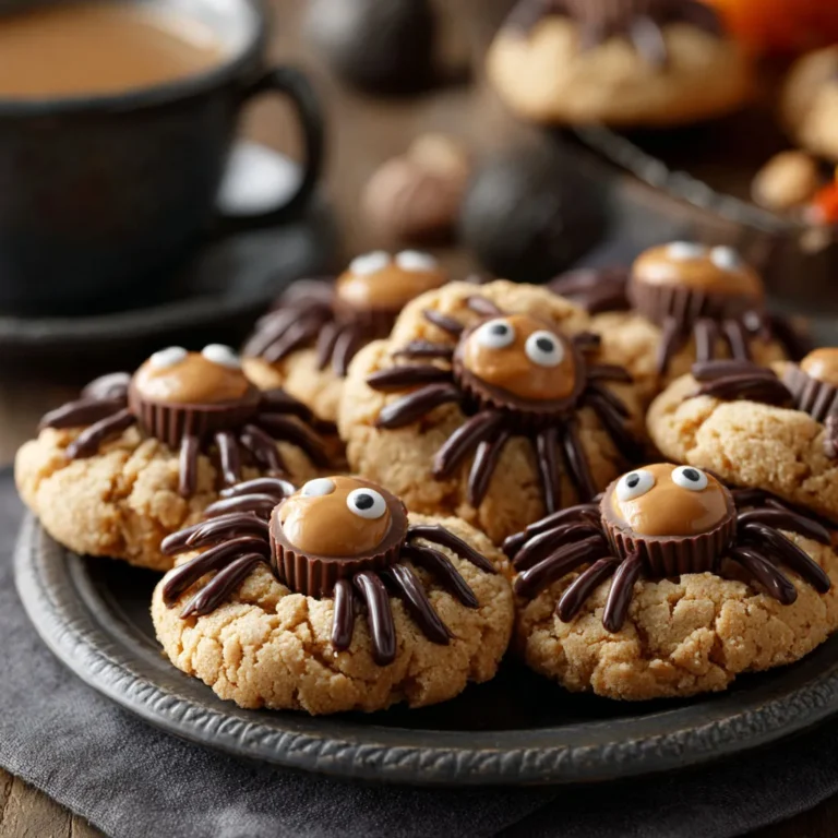 Delicious Peanut Butter Spider Cookies Recipe