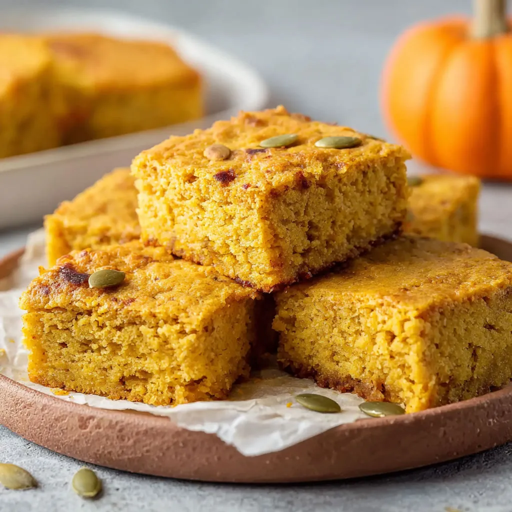 Delicious Pumpkin Cottage Cheese Bars Recipe