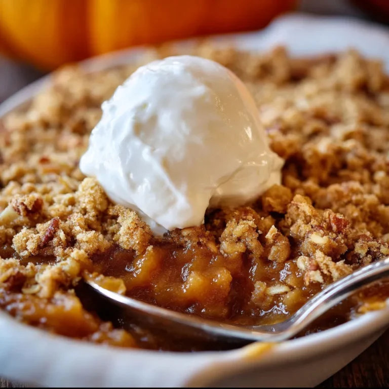 Delicious Pumpkin Crisp Cinnamon Oats Recipe