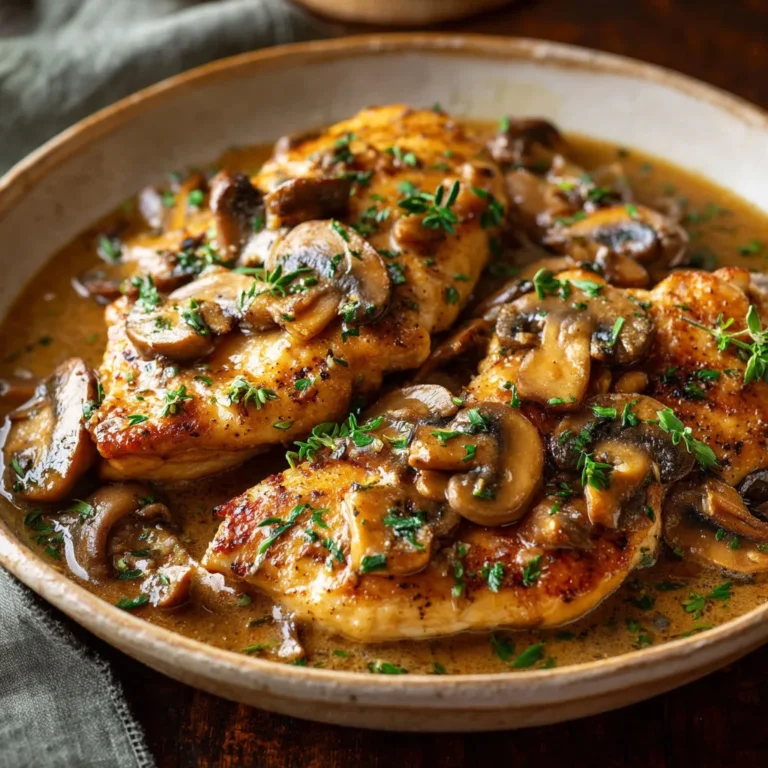 Delicious & Simple Chicken Marsala Recipe