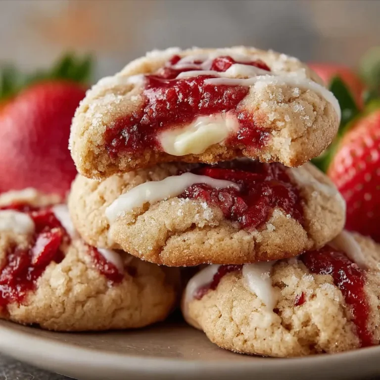 Delicious Strawberry Cheesecake Cookies Recipe