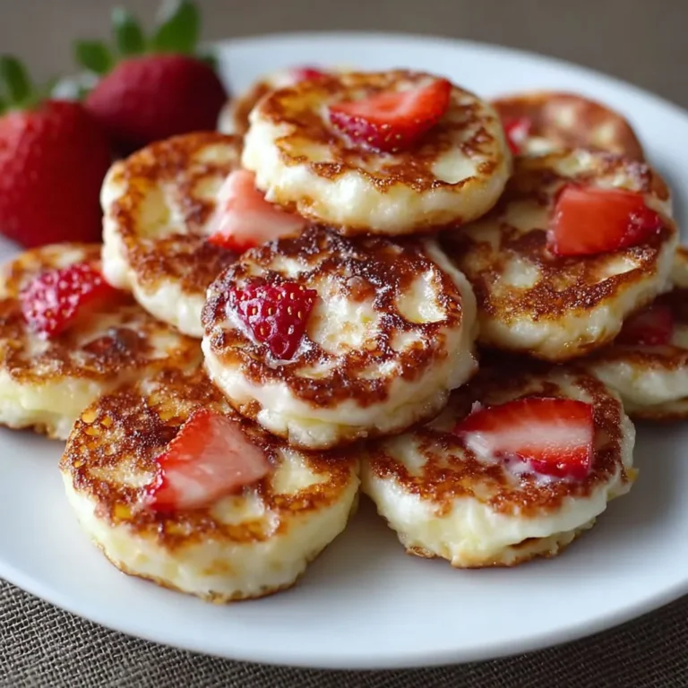 Delicious Strawberry Cottage Cheese Snacks