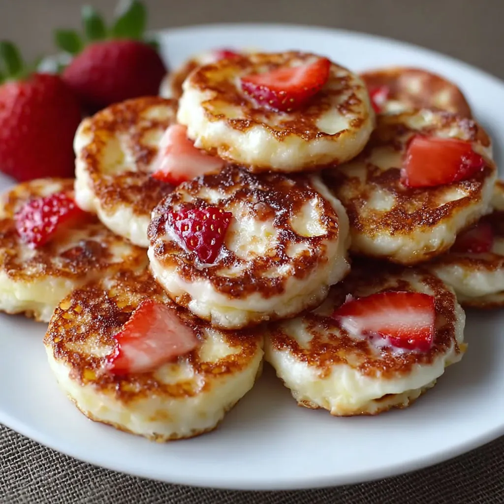 Delicious Strawberry Cottage Cheese Snacks
