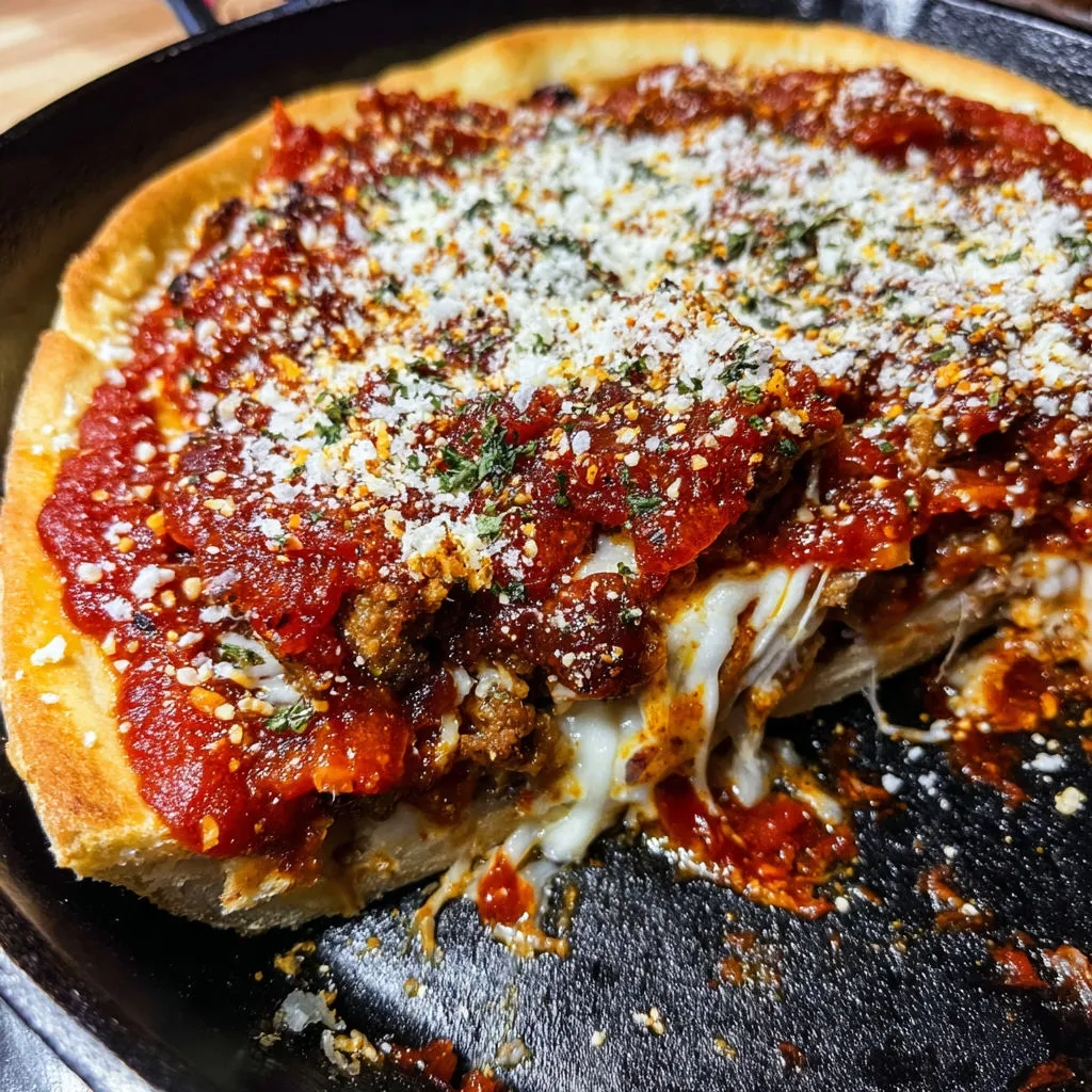 Delicious Stuffed Meat Lovers Pizza Recipe