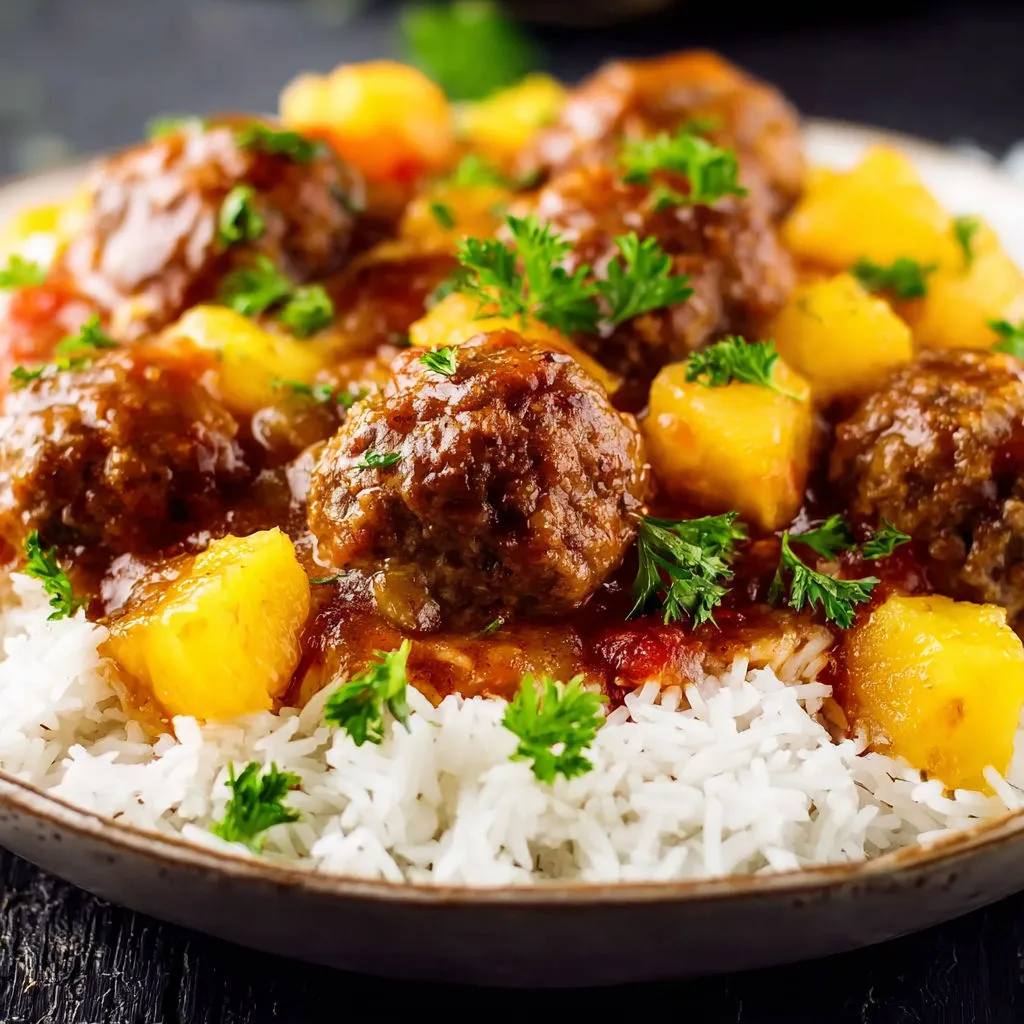 Delicious Sweet and Sour Meatballs Recipe
