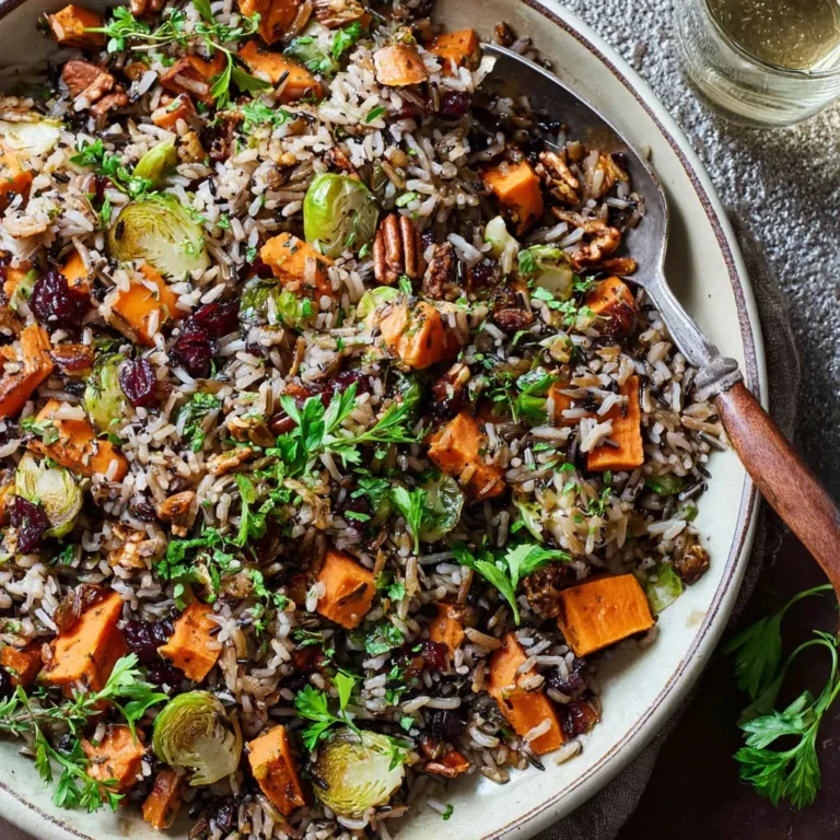 Delicious Wild Rice Pilaf with Nutty Flavors
