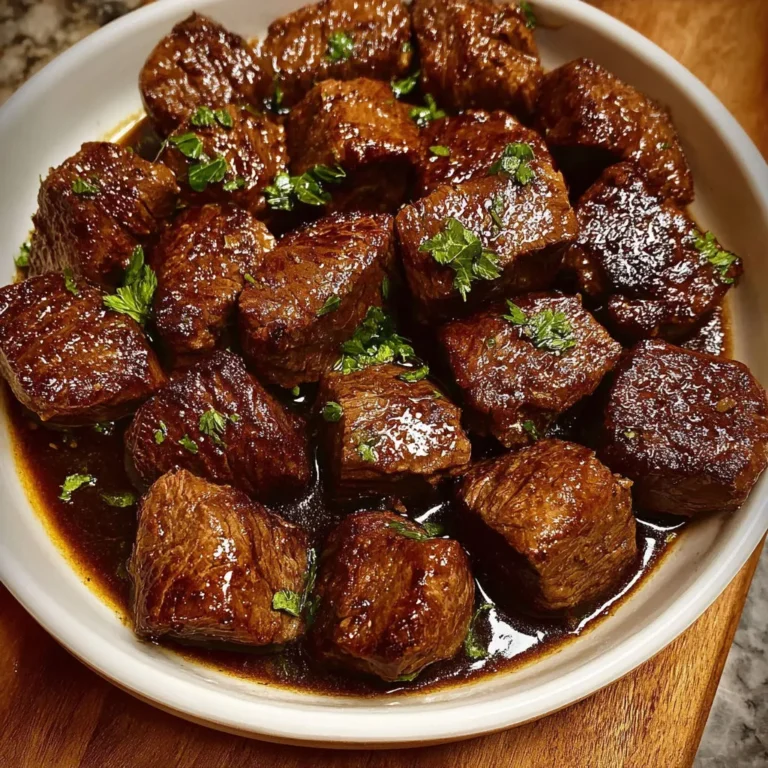Easy Crockpot Steak Bites Recipe