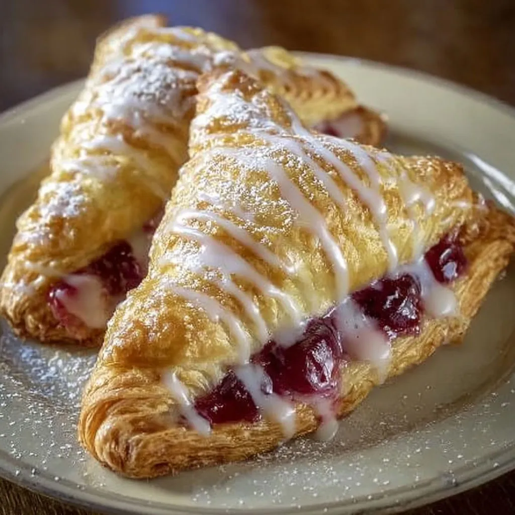 Flaky Cherry Turnovers: Easy Homemade Recipe
