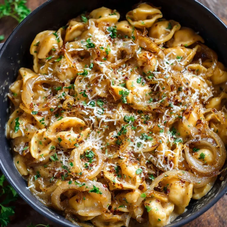 French Onion Pasta: Easy One Pot Recipe