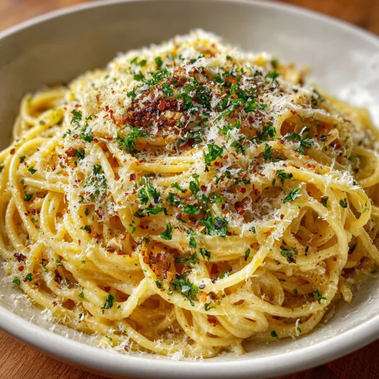 Garlicky Butter Pasta: Creamy and Delicious