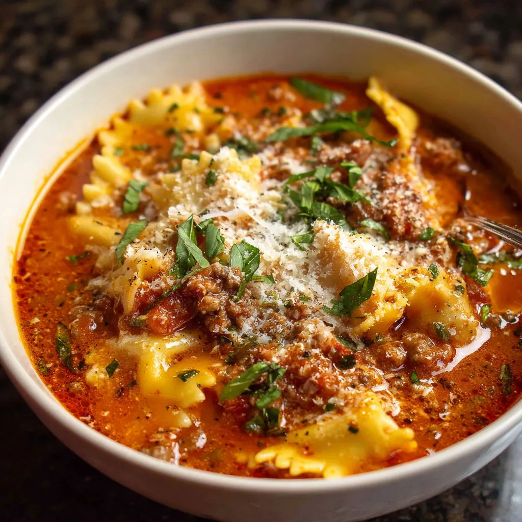 Hearty Lasagna Soup Recipe: Rich and Delicious