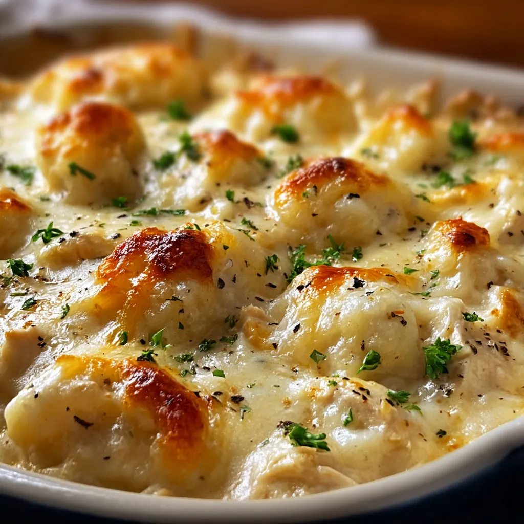 Homestyle Chicken Dumpling Casserole Recipe