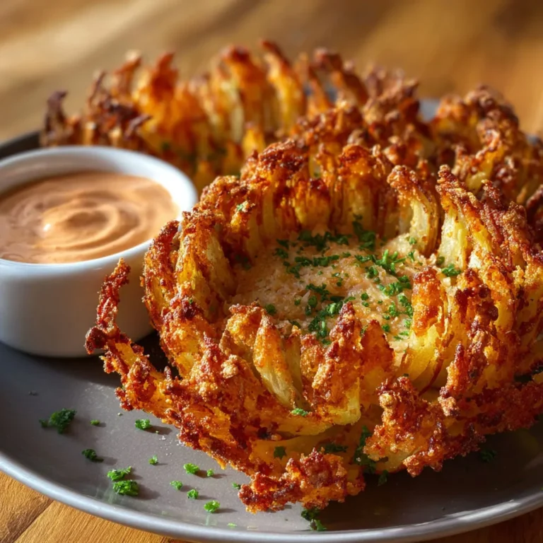 Irresistible Air Fryer Blooming Onion Recipe