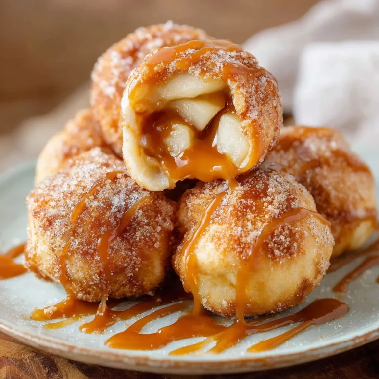 Irresistible Caramel Apple Pie Bombs