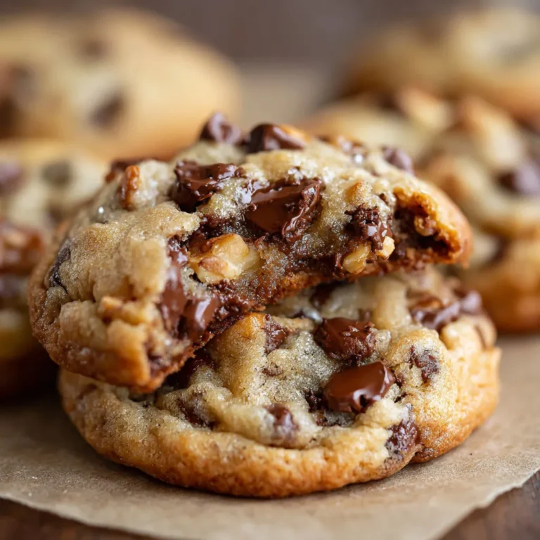 Irresistible Gooey Chocolate Chip Cookies Recipe