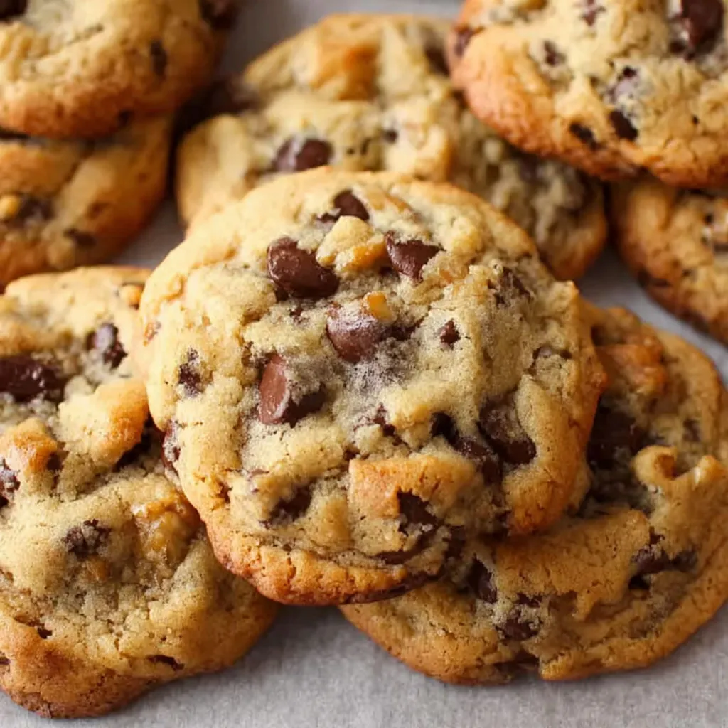 Irresistible Gooey Chocolate Chip Cookies