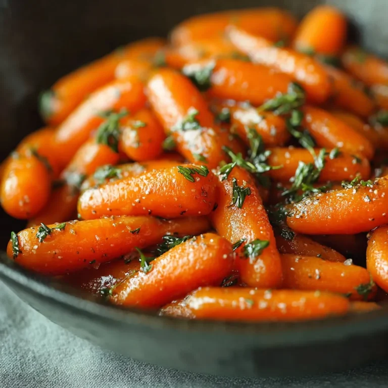Irresistible Honey Glazed Baby Carrots Recipe