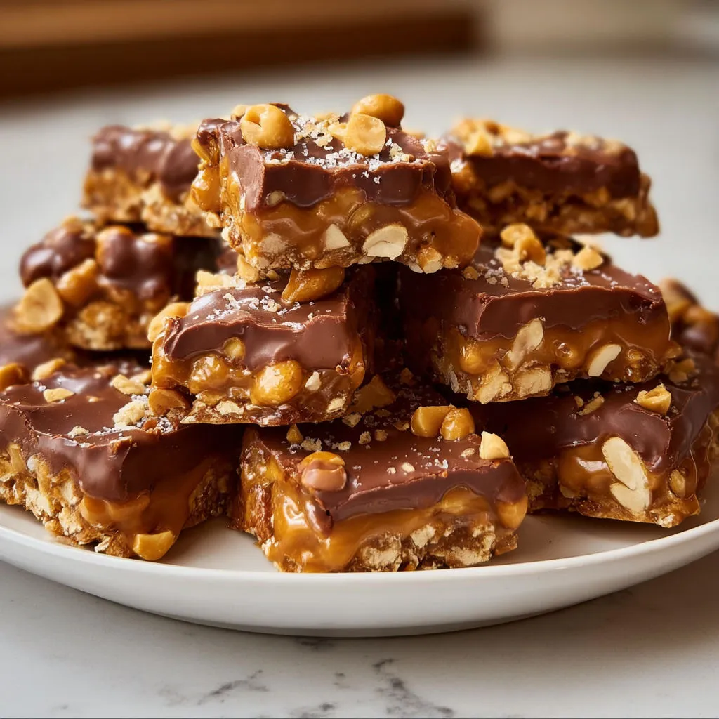 Irresistible Peanut Butter Pretzel Cluster Recipe