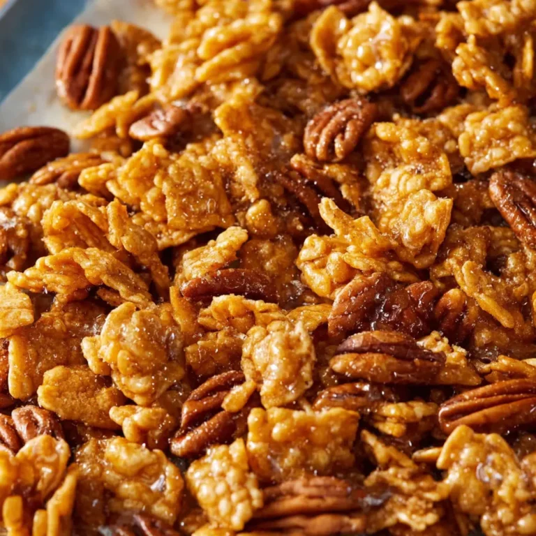 Irresistible Pecan Praline Caramel Crunch Clusters