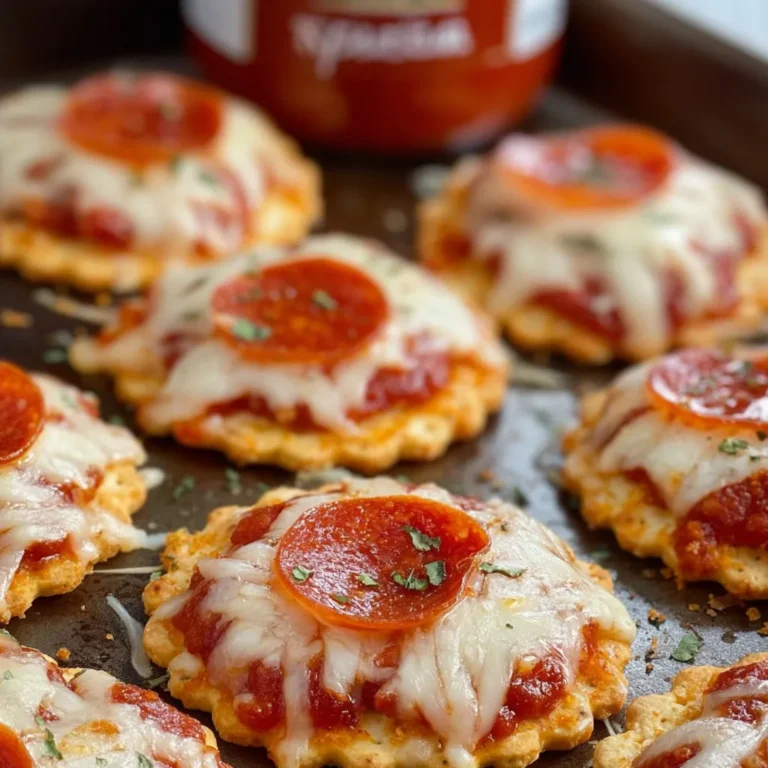 Irresistible Pepperoni Pizza Crackers: Quick & Easy Snack