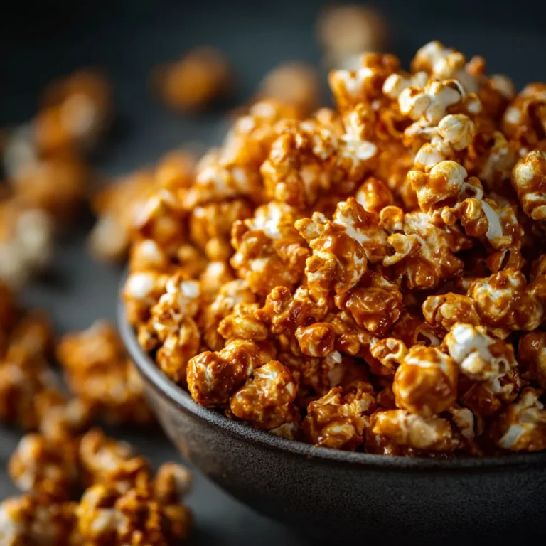 Irresistible Pumpkin Spice Caramel Corn