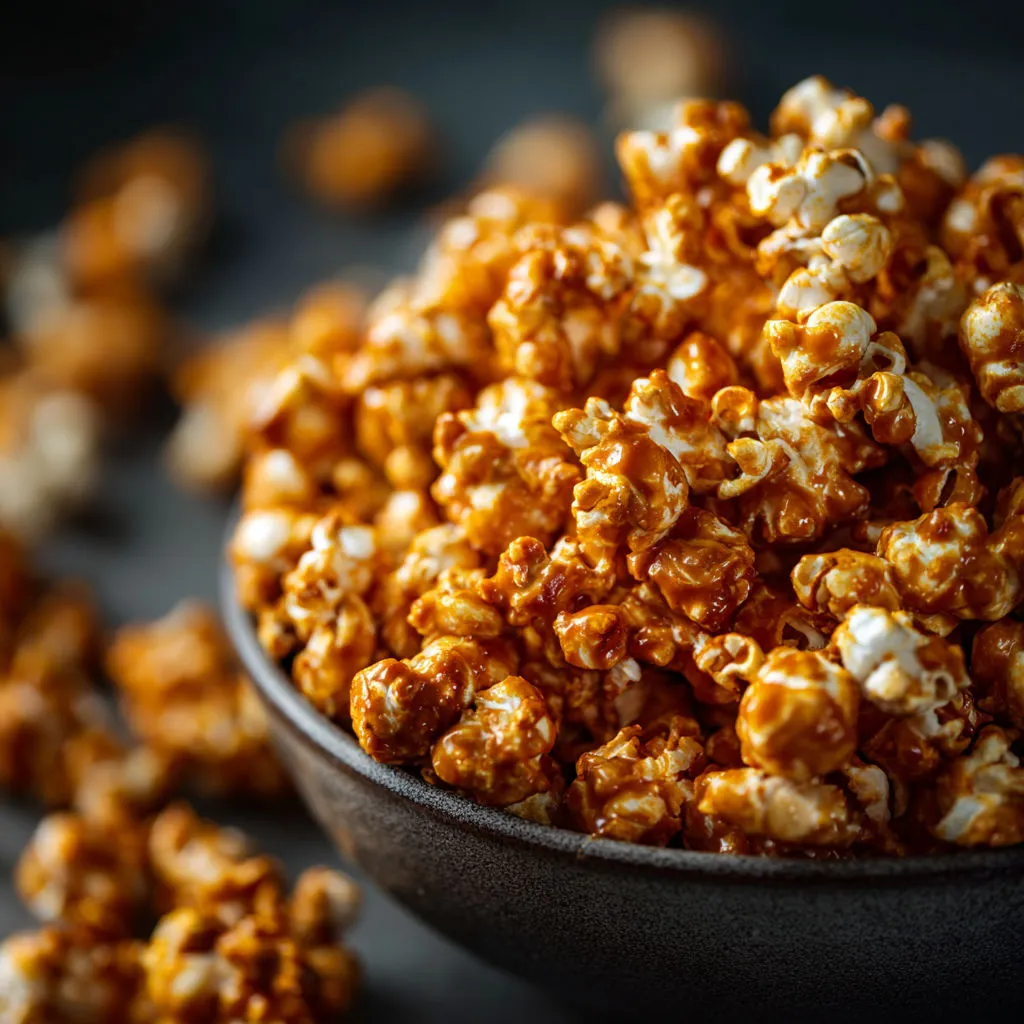 Irresistible Pumpkin Spice Caramel Corn