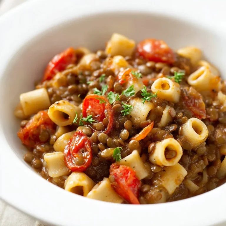 Lentil Pasta Soup: Hearty and Delicious Recipe