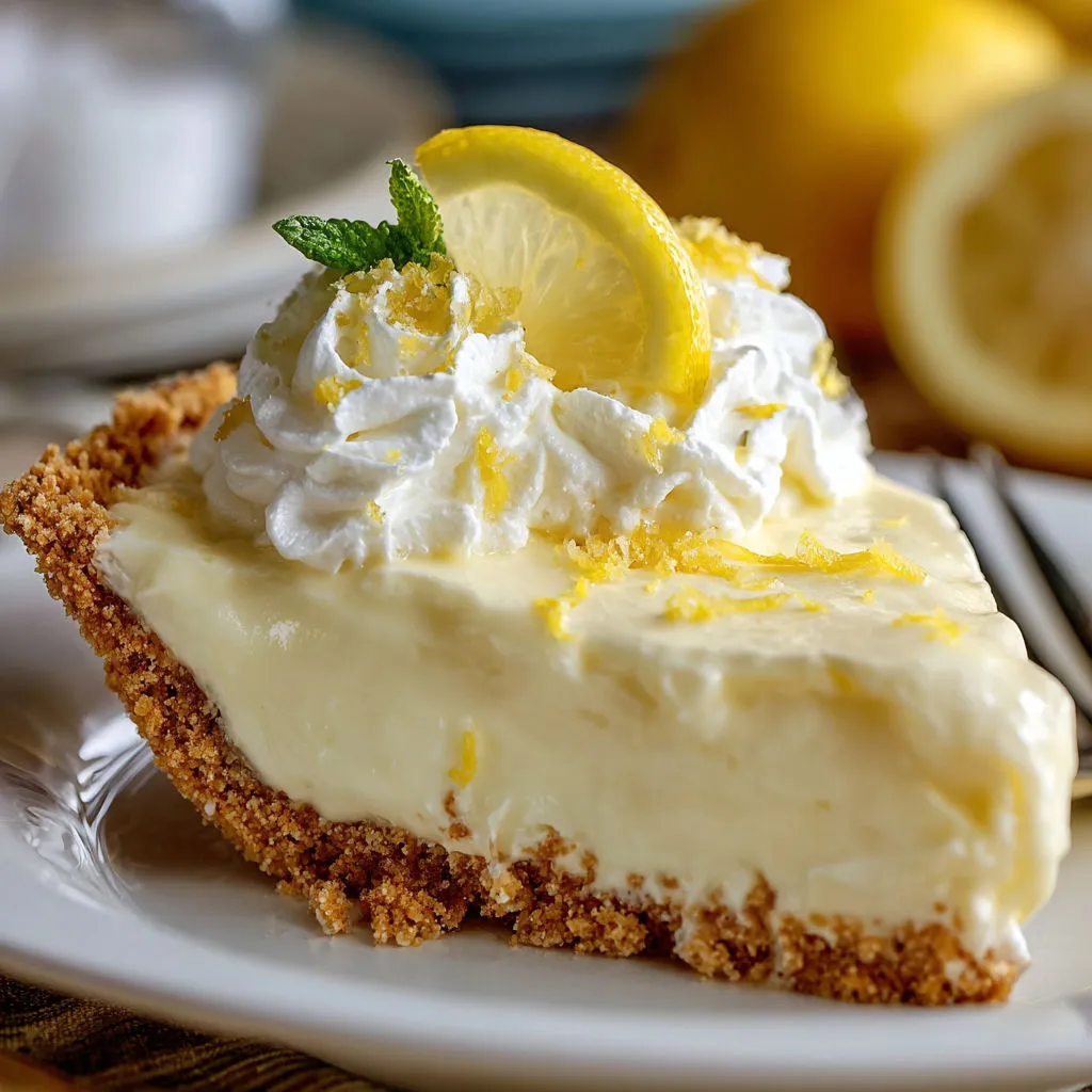 Luscious No-Bake Cream Cheese Lemonade Delight
