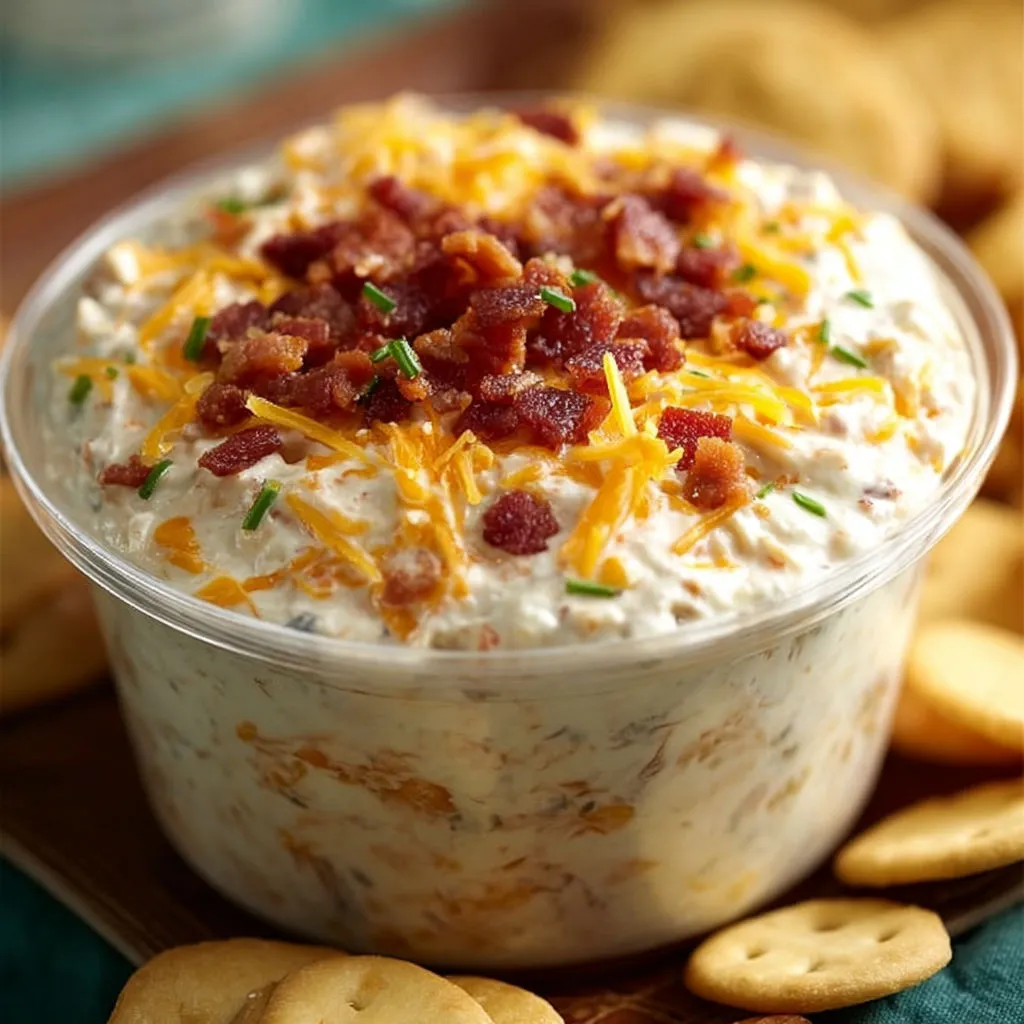 Quick and Easy 5-Minute Cheddar Ranch Dip