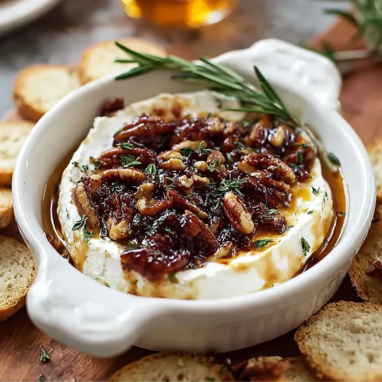 Savory Goat Cheese Fig Jam Appetizer