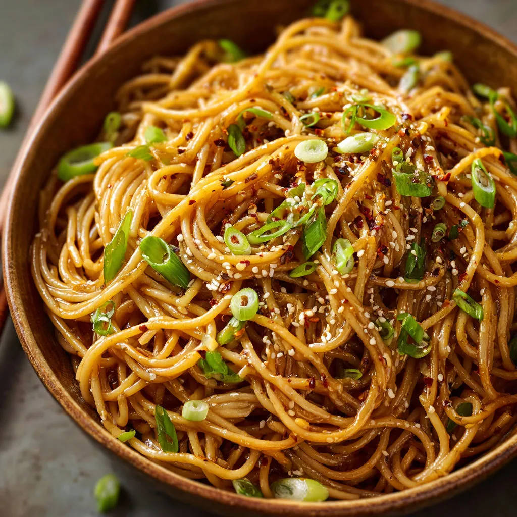 Savory Hoisin Garlic Noodles: Easy One-Skillet Recipe!