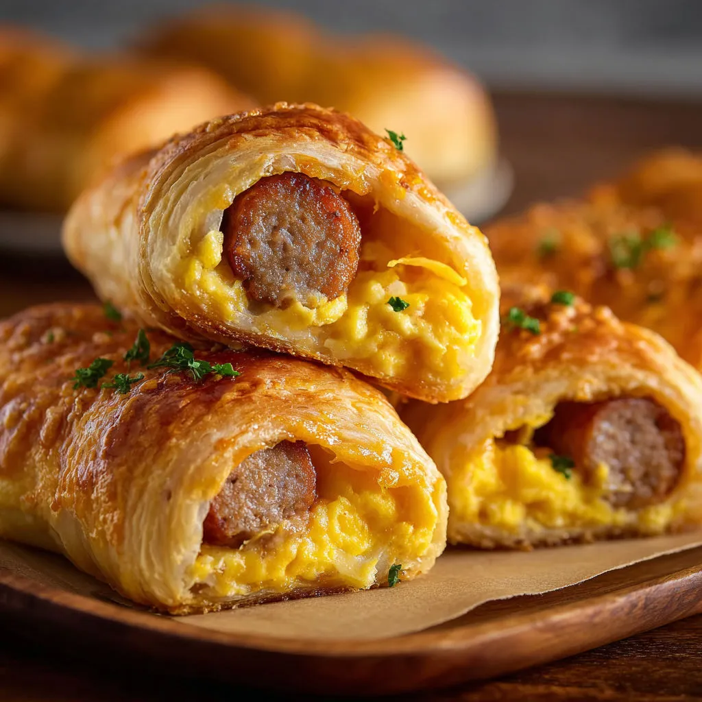 Savory Sausage Egg Roll-Ups: Easy Breakfast Recipe