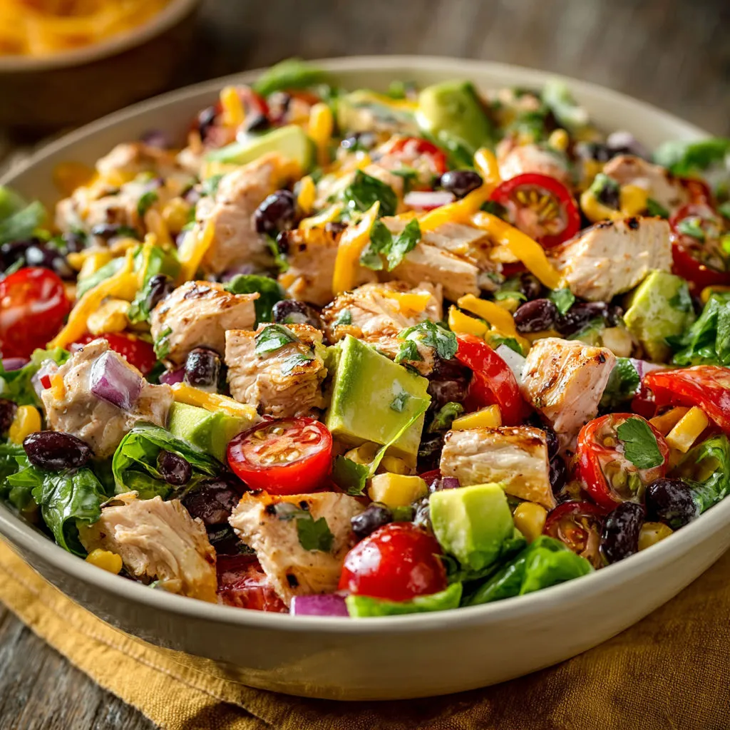 Southwest Chicken Salad: Zesty and Flavorful