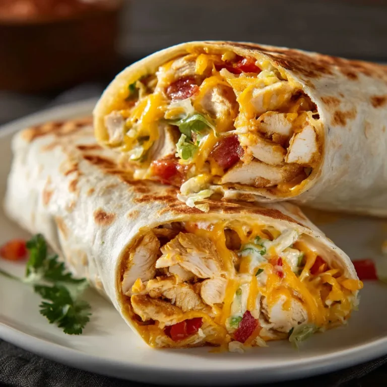 Spicy Southwest Chicken Wrap Recipe