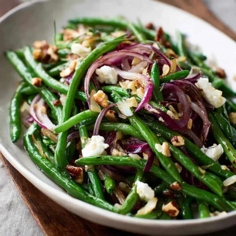 Tangy Green Bean Salad Recipe