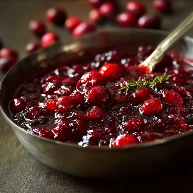 Tangy Orange Cranberry Sauce Recipe