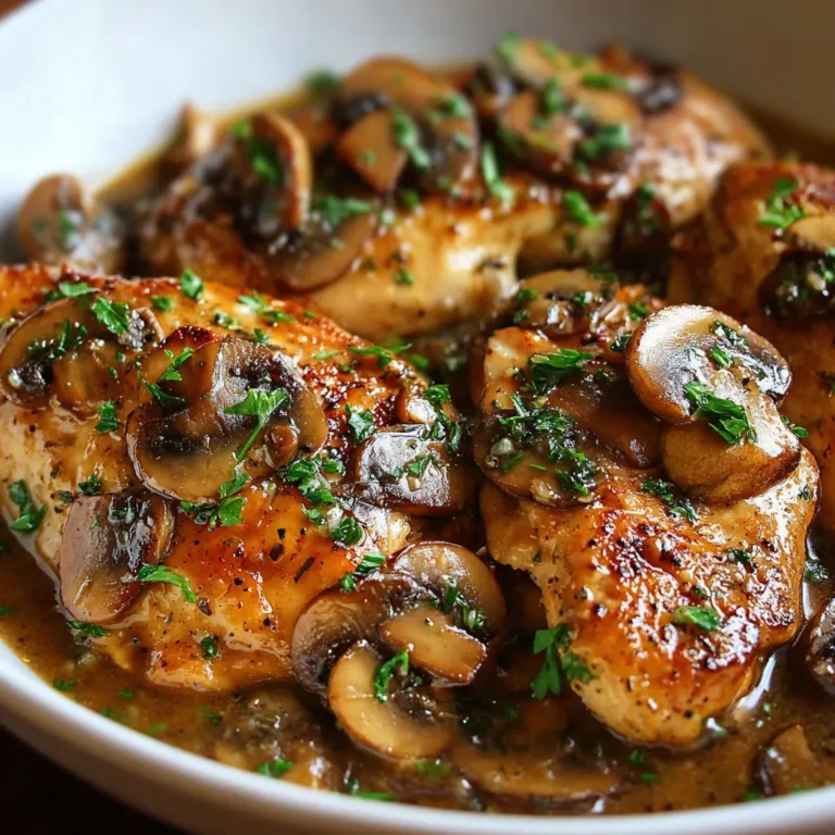 Tender Slow Cooker Chicken Marsala Recipe