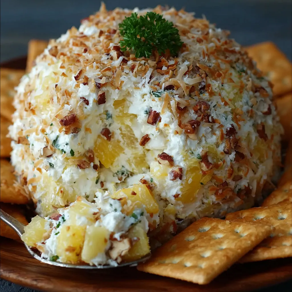Tropical Pineapple Cheeseball Recipe: Easy and Delicious