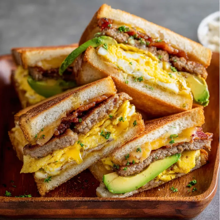 Ultimate Breakfast Club Sandwich Recipe