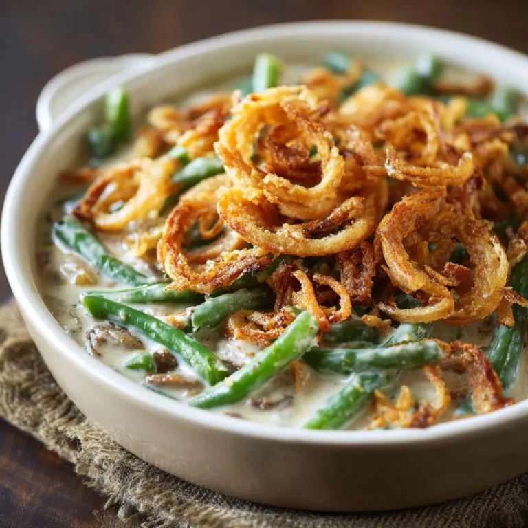 Ultimate Green Bean Casserole Recipe