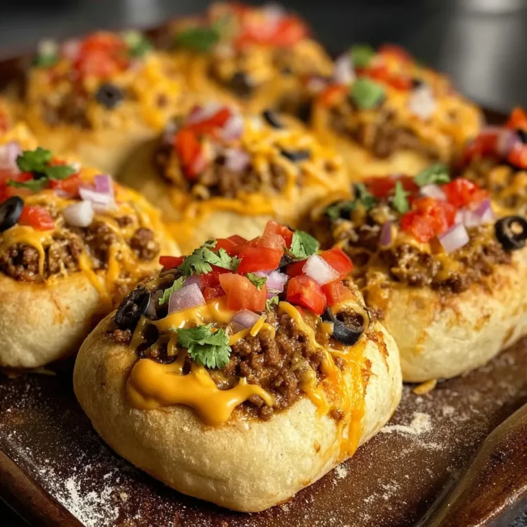Ultimate Taco Pizza Bombs with Cheesy Queso Dip