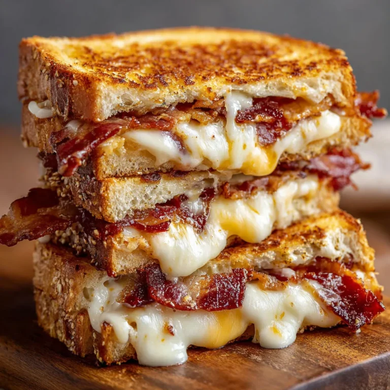 Ultimate Triple Cheese Bacon Ranch Melt Recipe