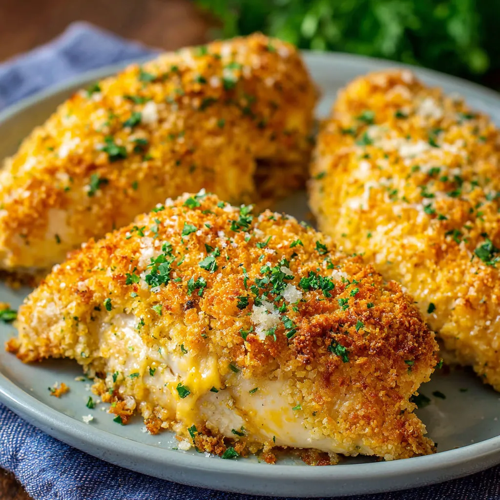 Cheesy Baked Chicken Breasts Recipe