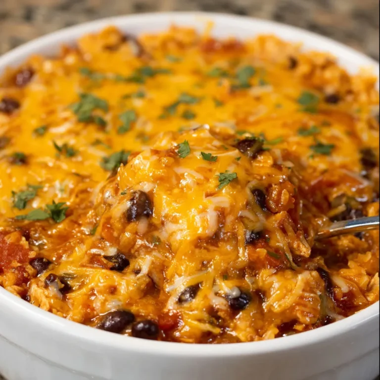 Cheesy Chicken Taco Casserole: Easy Weeknight Dinner Recipe