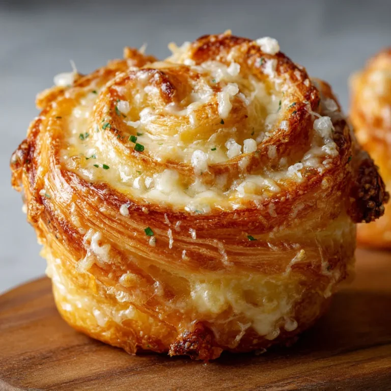 Cheesy Garlic Cruffin Recipe - Delicious and Easy